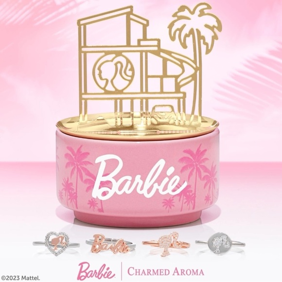 Barbie Other - New! Barbie x Charmed Aroma Candle Jewelry Tray NIB Ring
